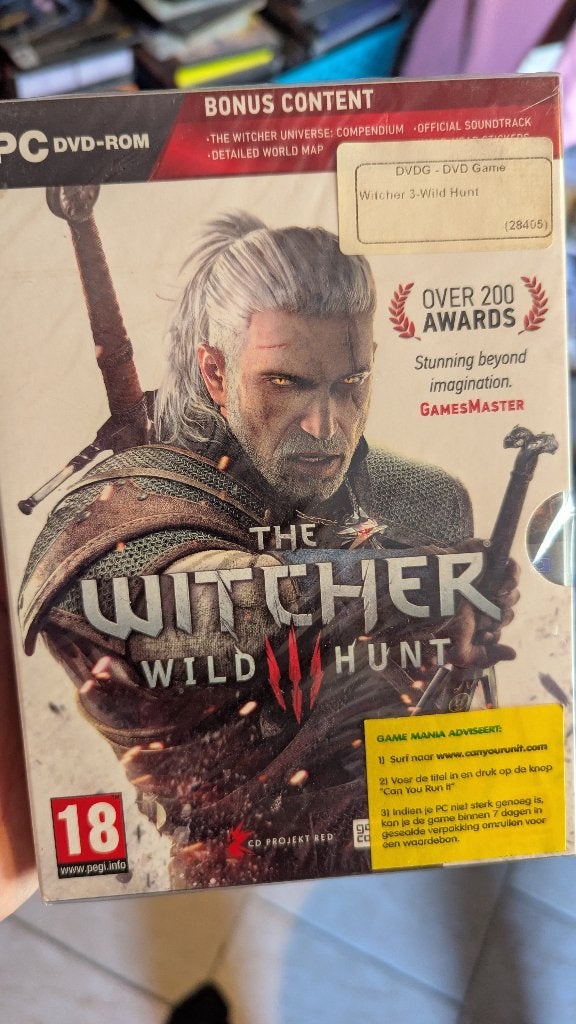 Sealed The Witcher 3 Wild Hunt pc boxed, Games en Spelcomputers, Avontuur en Actie, Vanaf 18 jaar, 1 speler, Nieuw