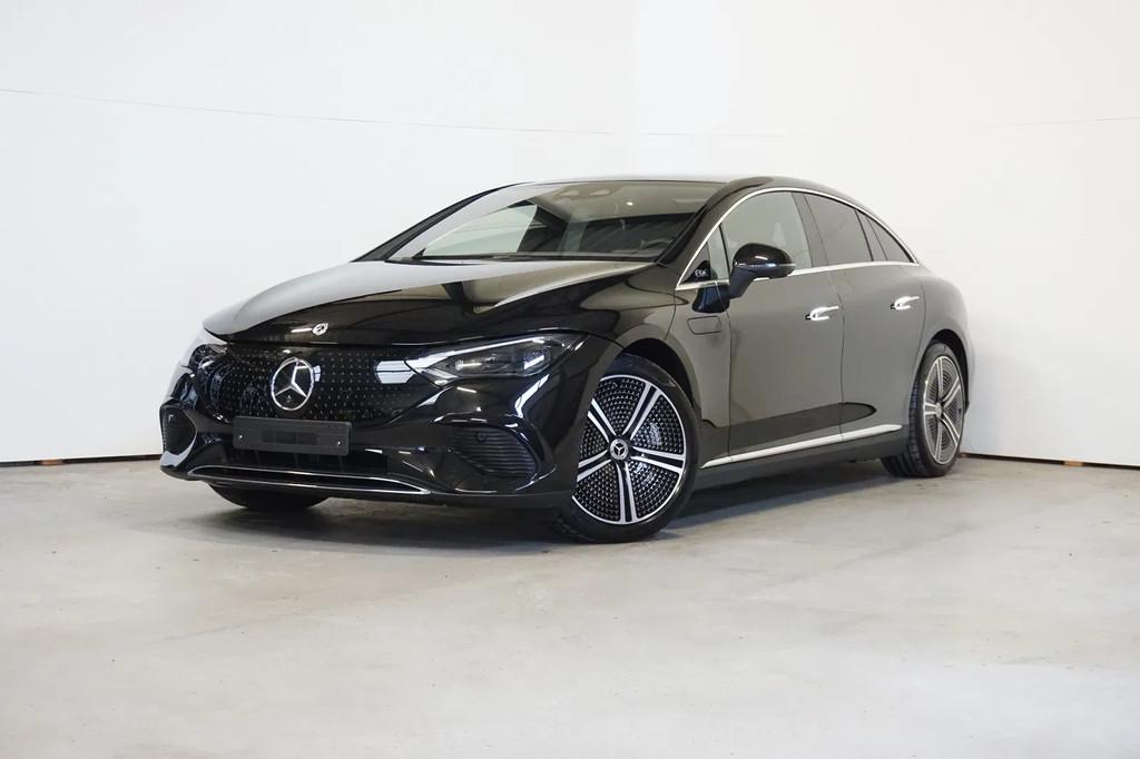 Mercedes-Benz EQE 350 + Pano dak - Airmatic - Trekhaak, Auto's, Automaat, Zwart, Leder, EQE