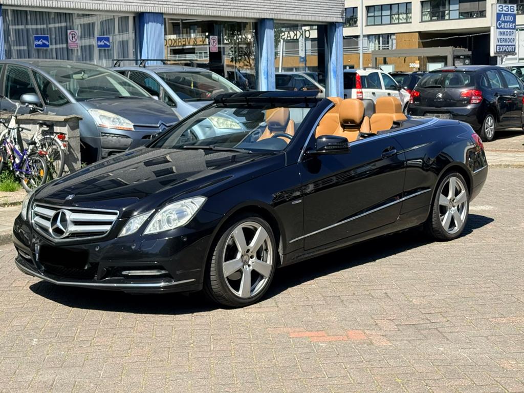 Mercedes E220cdi blueeffecient CAbrio, Autos, Mercedes-Benz, Particulier, Air conditionné automatique, Diesel, Cabriolet, Automatique