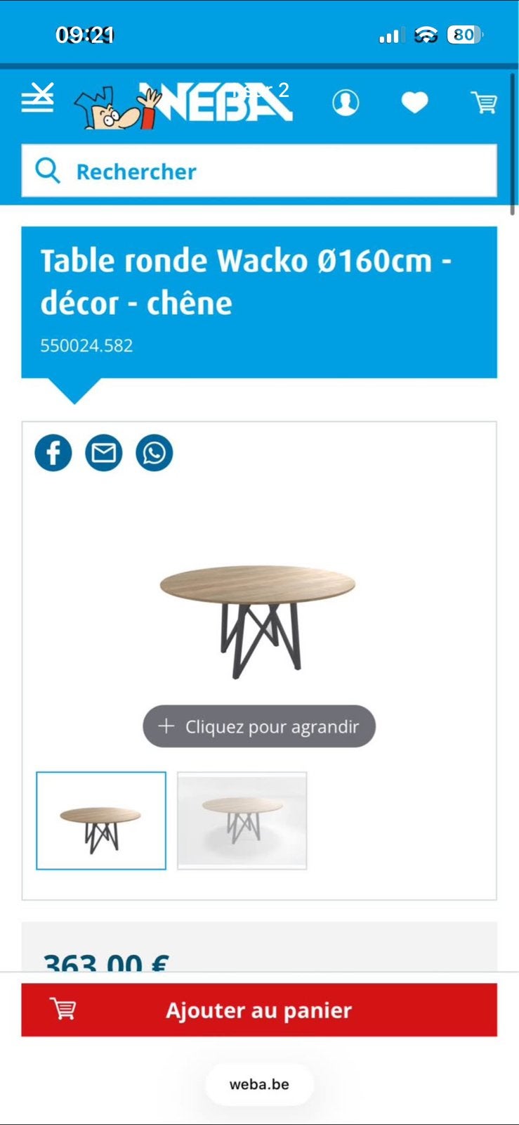 Table de salle à manger, 150 à 200 cm, Cinq personnes ou plus, Rond, 150 à 200 cm