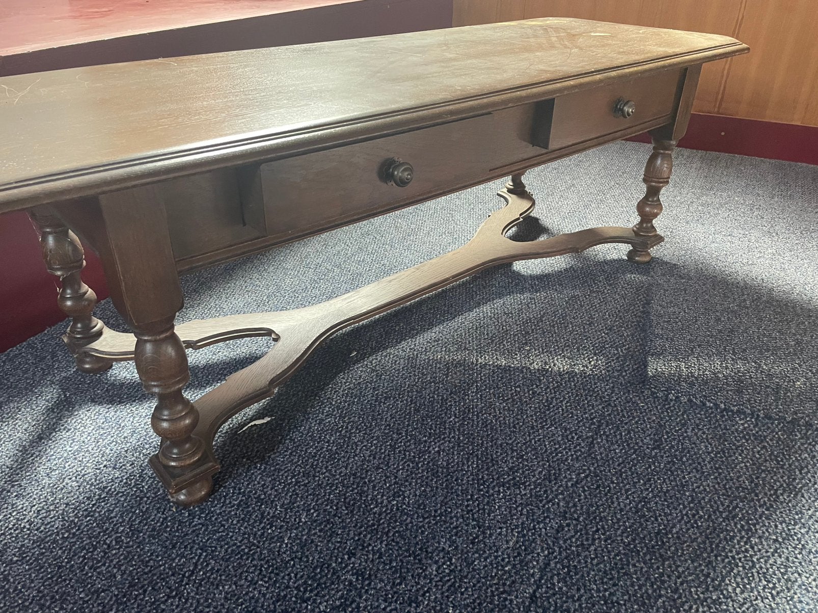 Table basse en chêne, Maison & Meubles, Moins de 100 cm, Enlèvement, Utilisé, Autres types