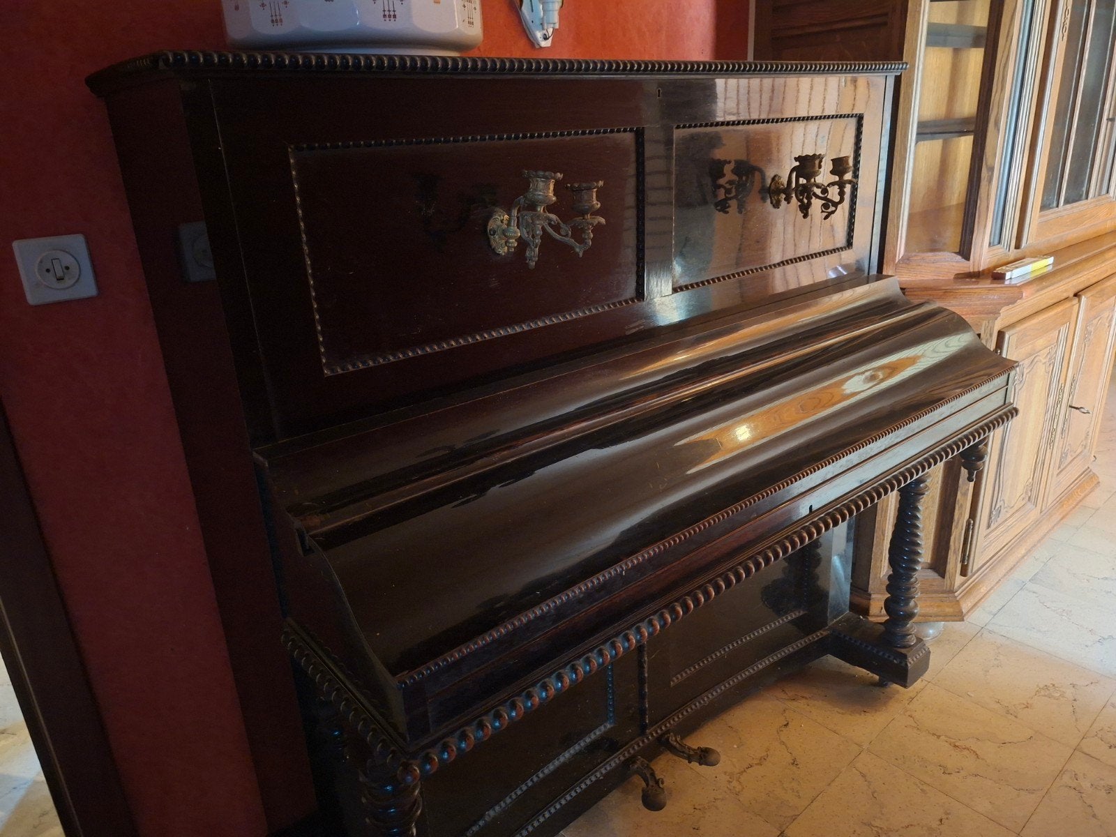 heel mooie antieke piano, Ophalen, Piano