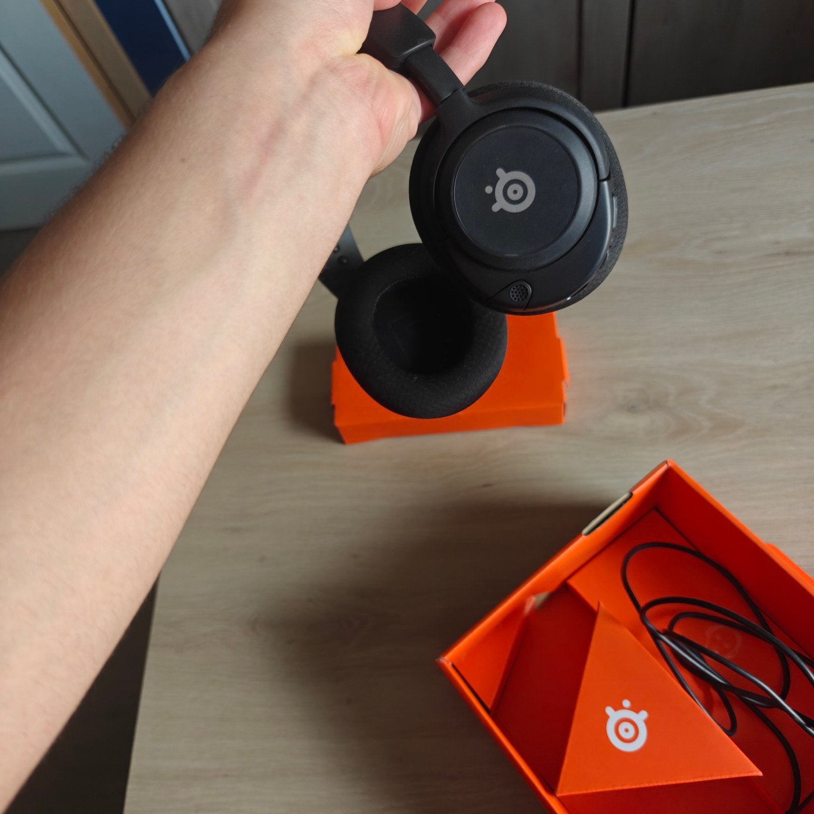steelseries nova 3, Computers en Software, Ophalen of Verzenden, Zo goed als nieuw, Gaming headset, Bedraad