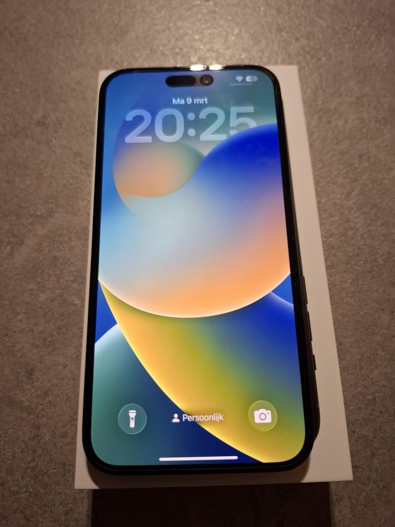 Iphone 14 pro max 256 GB in nieuwstaat, Télécoms, Téléphonie mobile | Apple iPhone, 256 GB, iPhone 14, Enlèvement