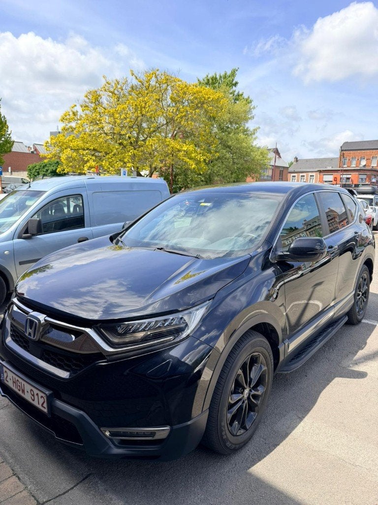 Honda CR-V e:HEV Black Edition Full Hybrid slechts 48000km!!, Auto's, Automaat, Zwart, Leder, 5 zetels