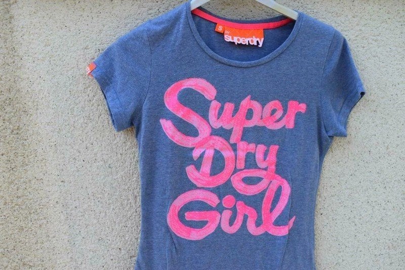 t shirt, Superdry, Ophalen of Verzenden, Zo goed als nieuw, Maat 36 (S)