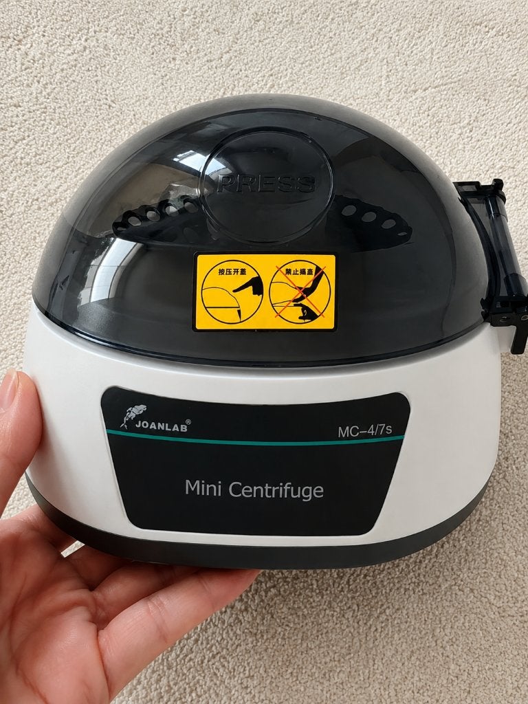Mini-centrifugeuse JOANLAB MC-4/7S — entièrement fonctionne, Electroménager, Tables de cuisson, Comme neuf, Envoi