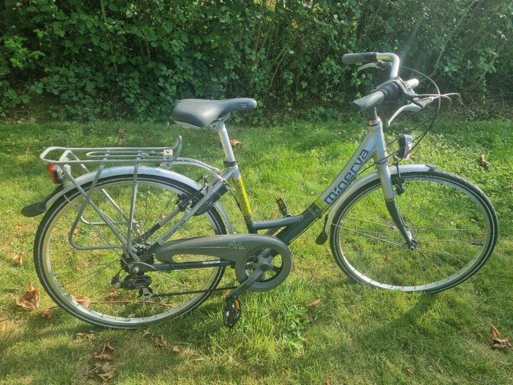 Fiets Minerva Orlando 26 inch, Gebruikt, Velgrem, Versnellingen, Minerva