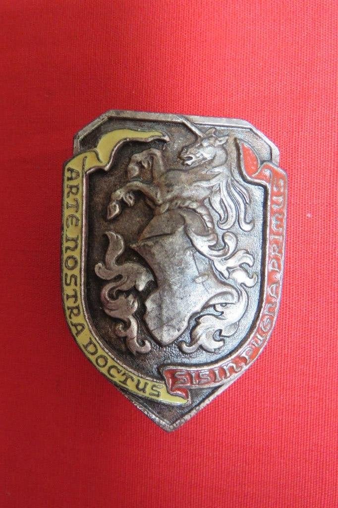 Breloque : Ecole Troupes Blindées, Collections, Enlèvement ou Envoi, Armée de terre, Emblème ou Badge