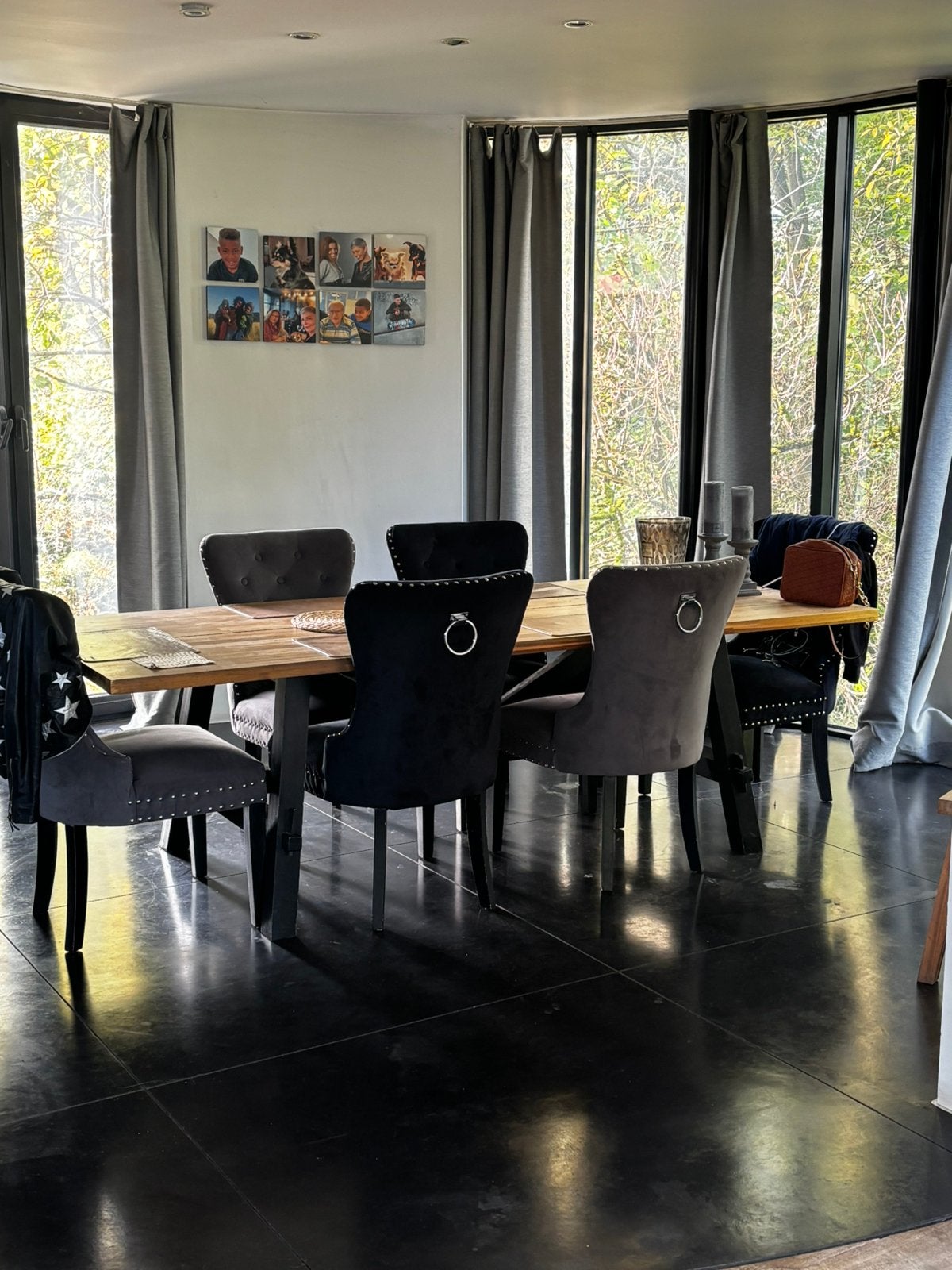 Table à mangee et 6 chaises, Maison & Meubles, Enlèvement, Utilisé, 4 à 6 chaises