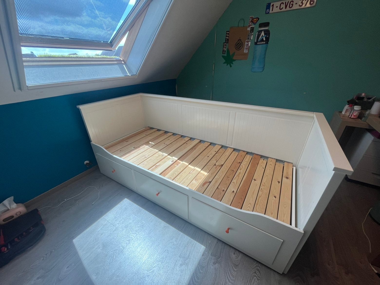 Hemnes bedbank IKEA, Ophalen, Zo goed als nieuw