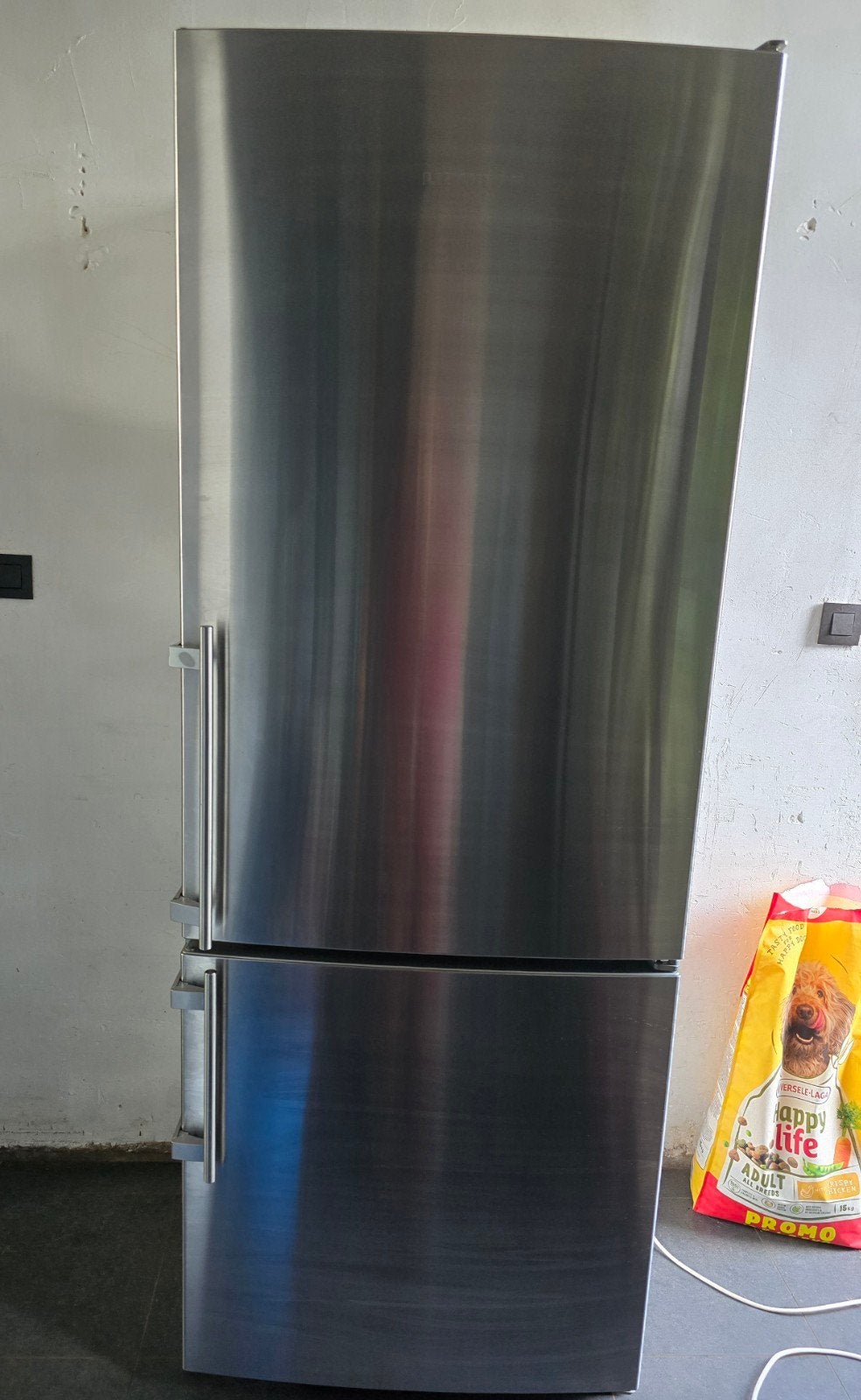 frigo combiner congélateur liebherr  no frost En inox, Enlèvement
