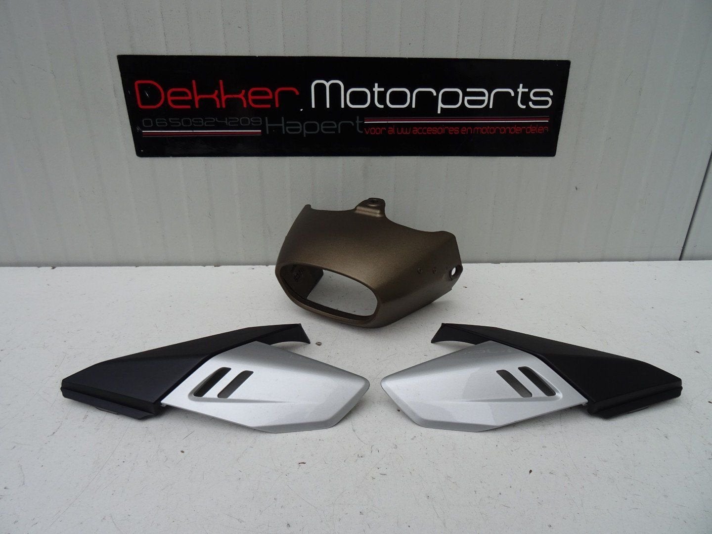 3x Uitlaat Afwerkkap Honda CBR1000RR Fireblade 2004-2005, Motoren, Gebruikt, -, -, Ophalen of Verzenden