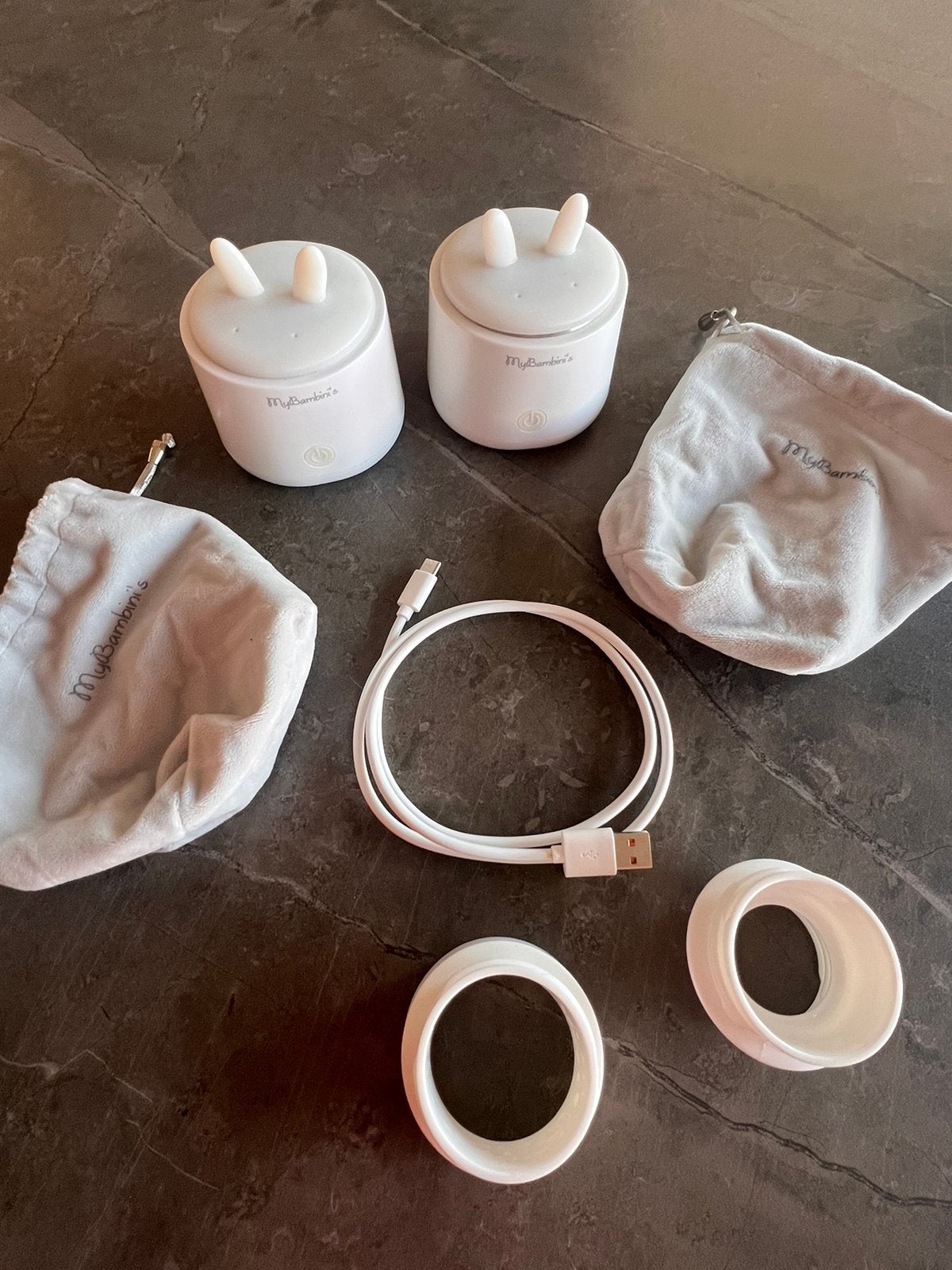 2 flessenverwarmers met laadkabel en 2 opzetstukken, Kinderen en Baby's, Ophalen, Gebruikt, Flessen- of potjesverwarmer, Overige merken