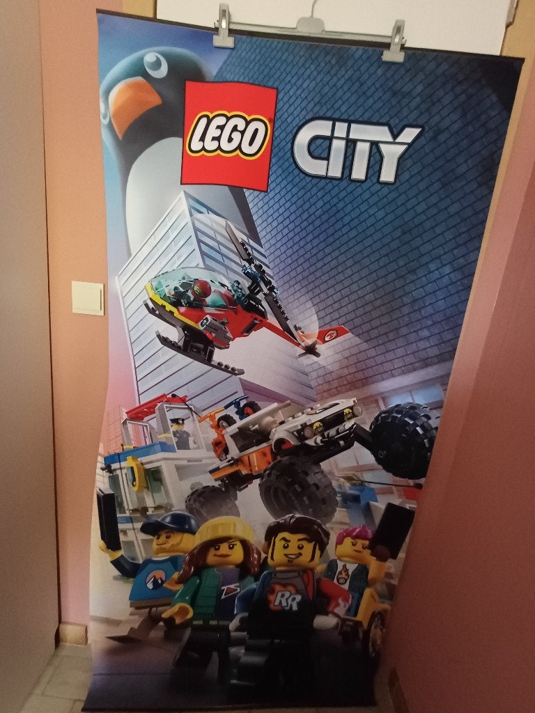 Publicité Lego City, Ophalen, Gebruikt, Reclamebord