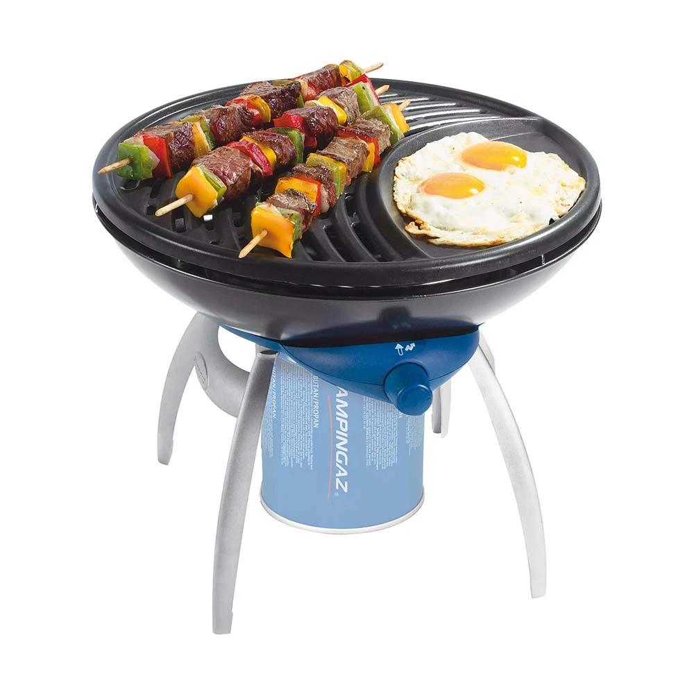 Campingaz party grill CV, Caravans en Kamperen, Ophalen, Zo goed als nieuw