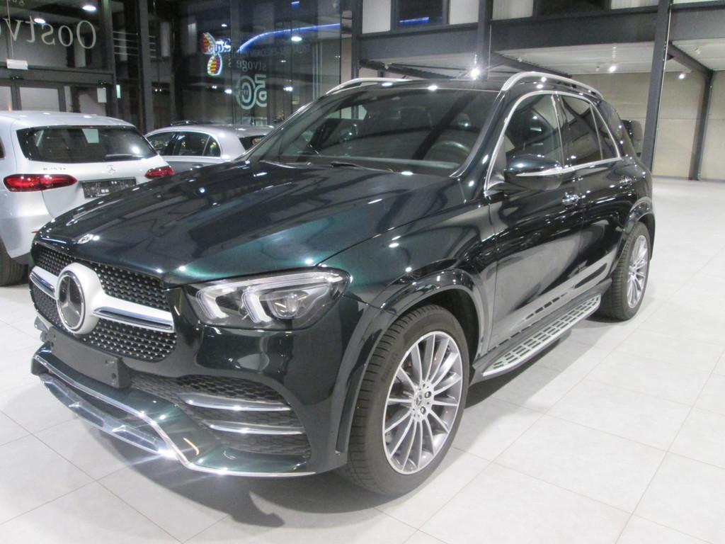 Mercedes-Benz GLE 350 DE AMG PANO DISTRONIC BURMEISTER DORPE, Auto's, Automaat, 4 cilinders, Bedrijf, 5 zetels