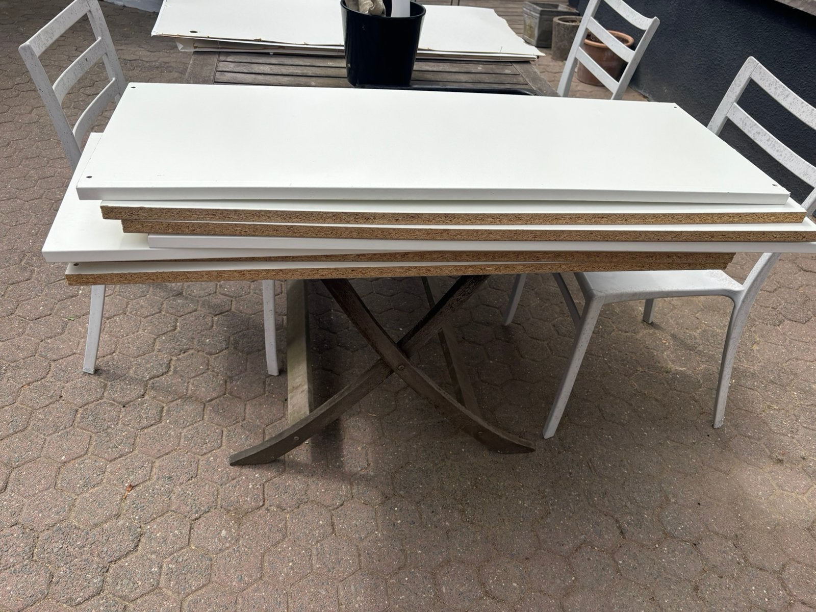 7 planken voor kast PAX ikea, Huis en Inrichting, Ophalen, Met plank(en), Gebruikt, 25 tot 50 cm