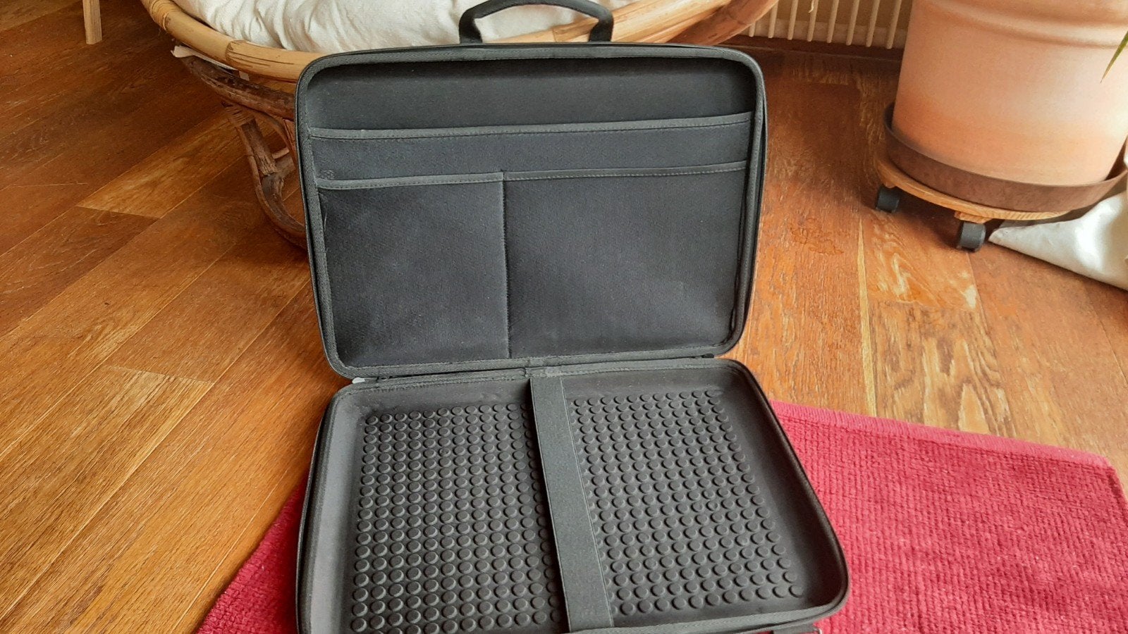 Housse de transport laptop, Bijoux, Sacs & Beauté, Enlèvement, Utilisé, Noir