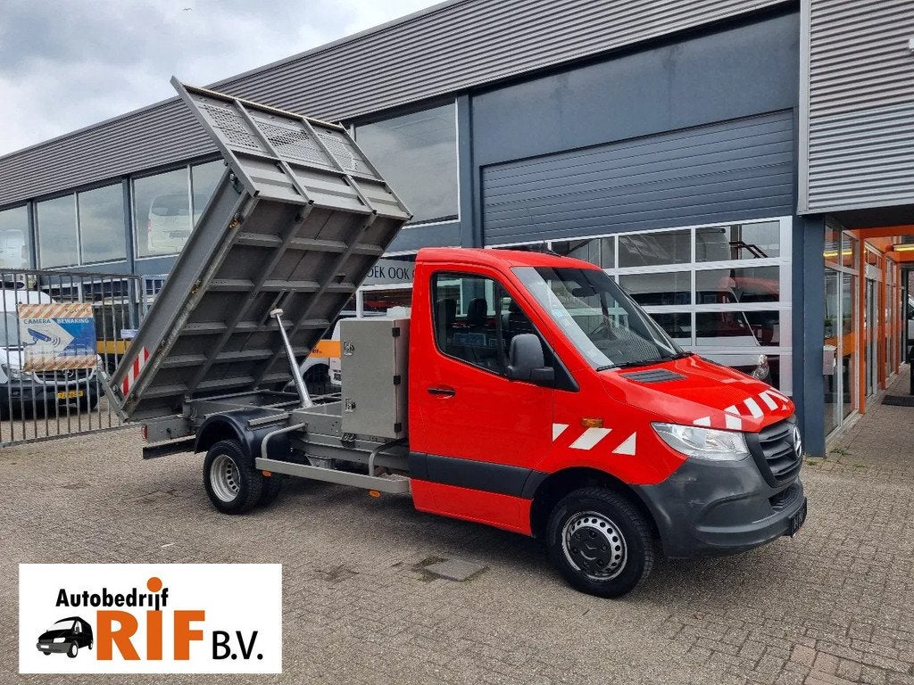 Mercedes-Benz Sprinter 514 CDI Kipper Euro 6 GVW 3500 KG Ful, Autos, Achat, Euro 6, Entreprise, Boîte manuelle