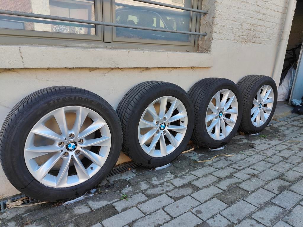 Jantes 18' origines et pneus neuf kit été pour BMW X3 F25, Neuf, 245 mm, Véhicule de tourisme, Pneus été