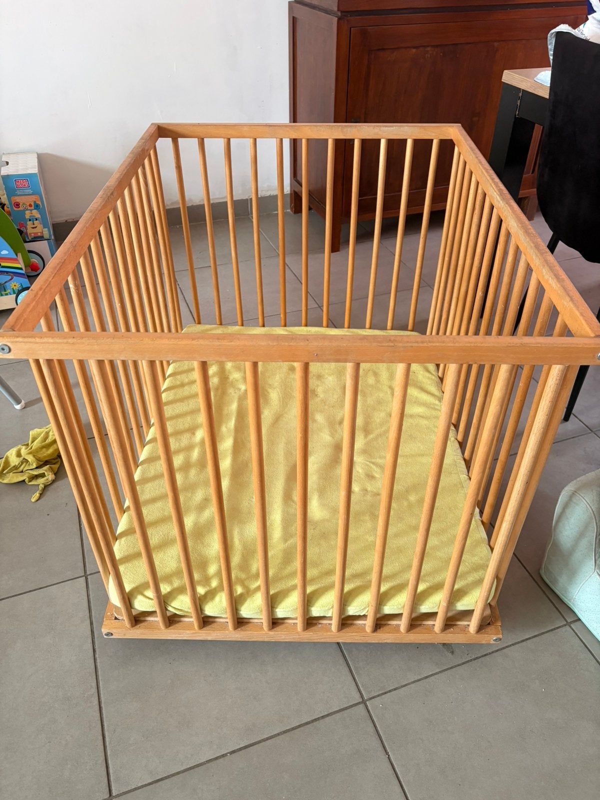 Te Koop: Babypark Met Matras, Enlèvement, Comme neuf