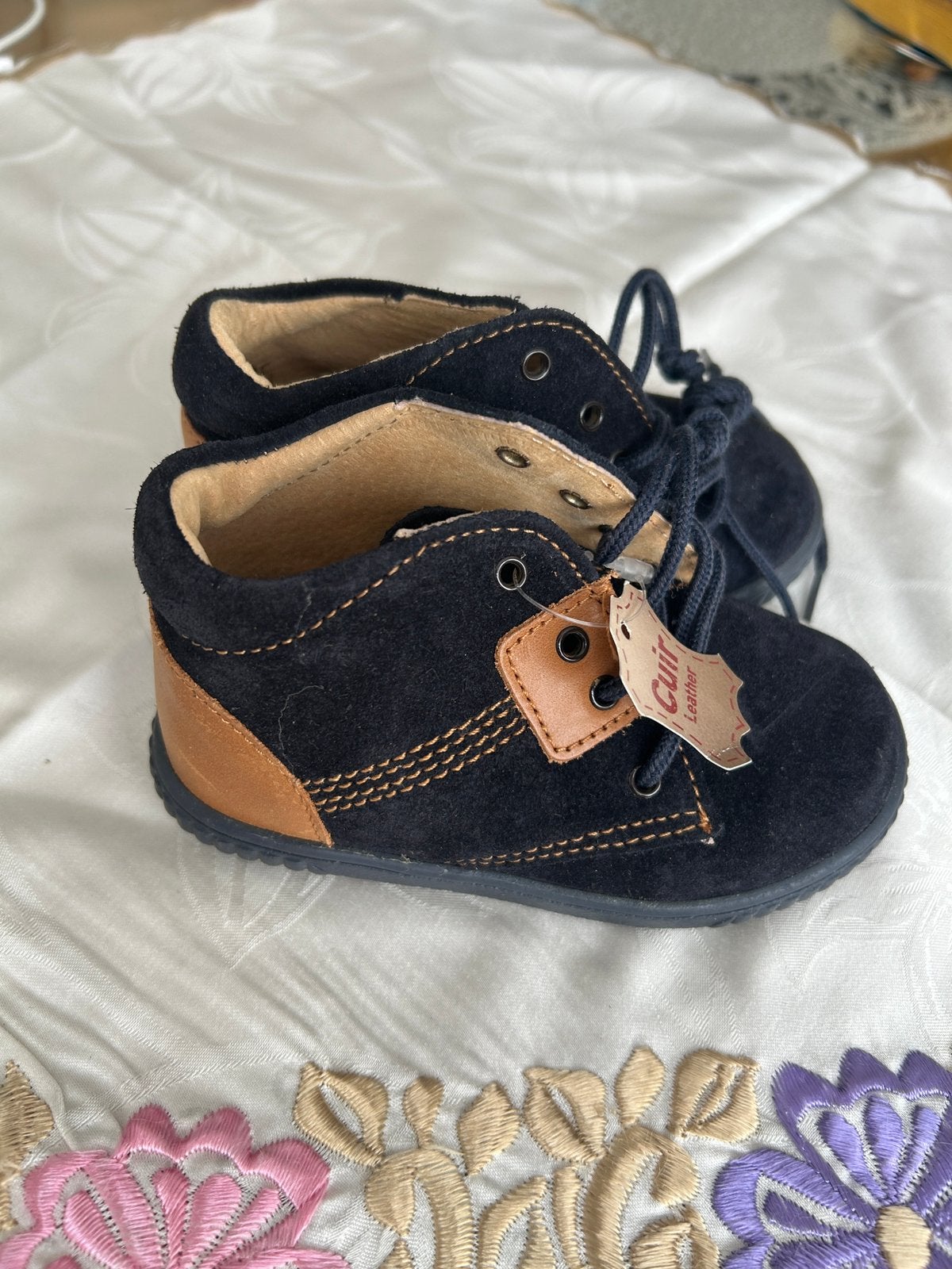 Chaussures Bébé EN CUIR Neuves (Taille 21), Enfants & Bébés, Enlèvement ou Envoi, Neuf