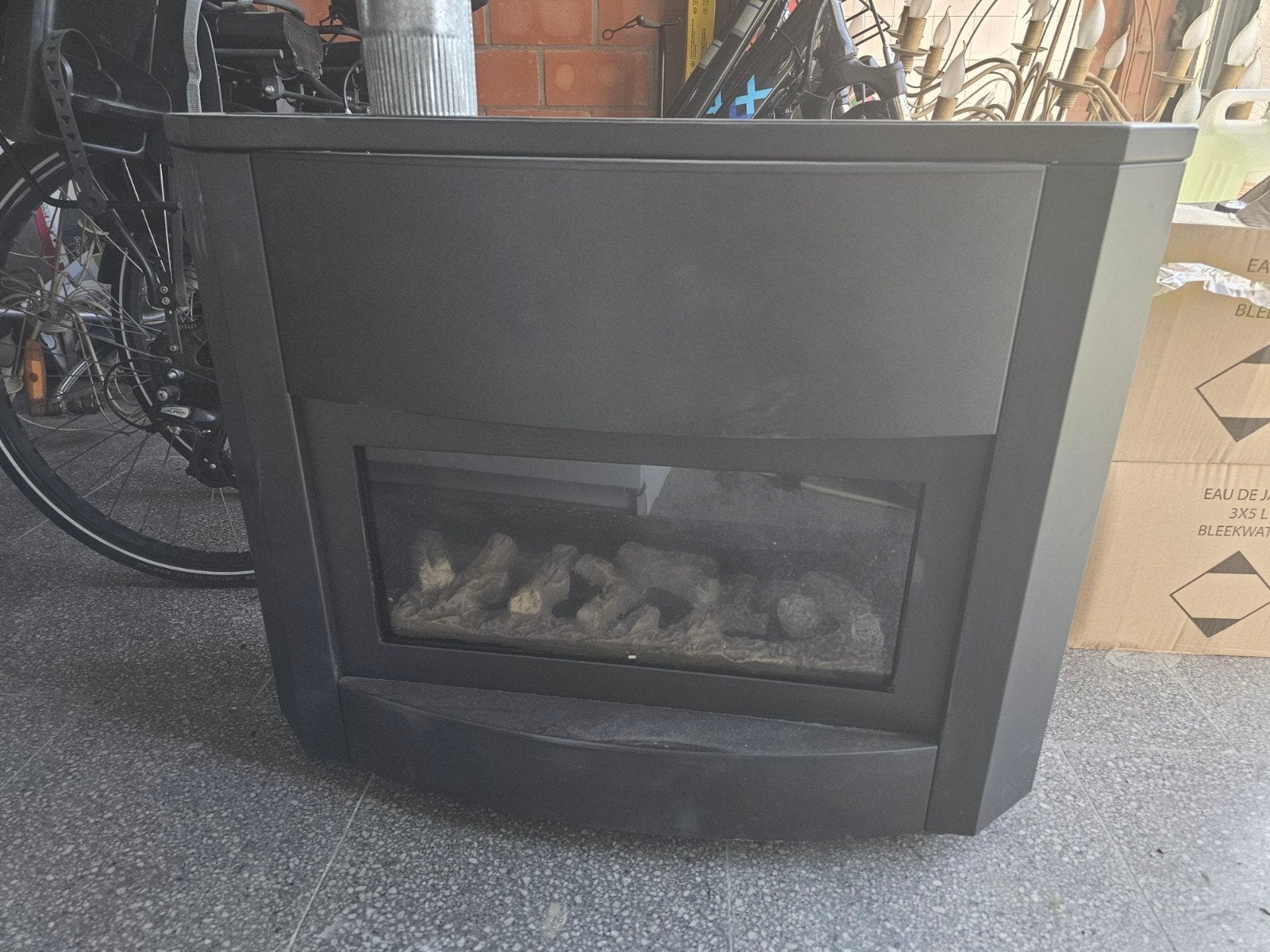 gas verwarming, Ophalen, Gas