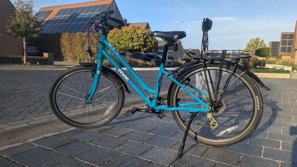 Frog City 61 Teal - 24 inch kinderfiets, Vélos & Vélomoteurs, Comme neuf, Enlèvement, 20 pouces ou plus, Frein sur jante