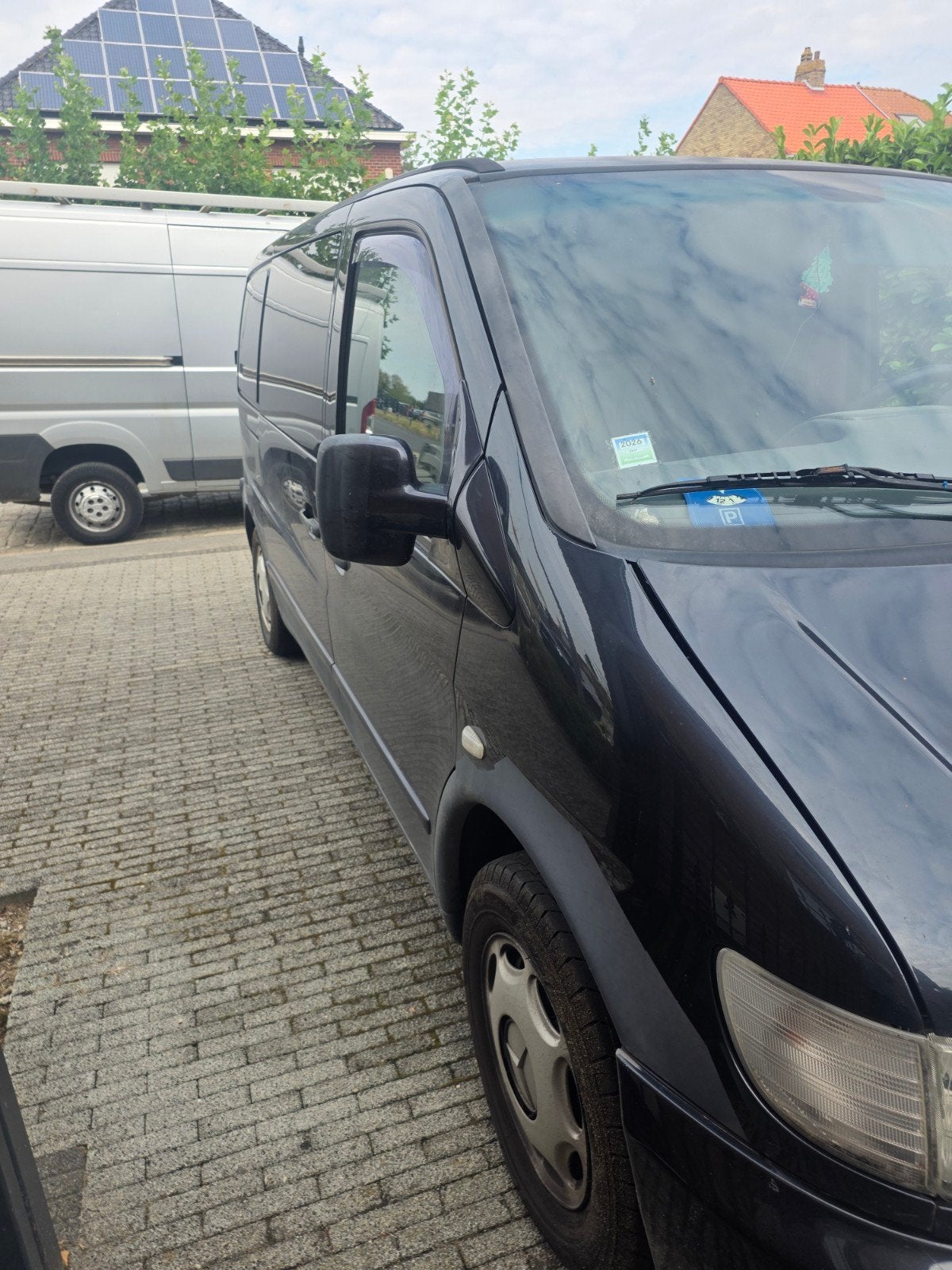 Mercedes vito 112 cdi, Auto's, Achterwielaandrijving, Zwart, 4 cilinders, 2000 kg