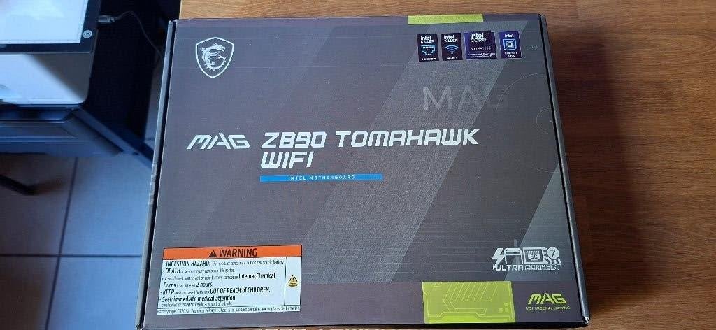 Carte mère MSI MAG Z890 TOMAHAWK WIFI, LGA 1851, Nieuw, Ophalen of Verzenden, ATX