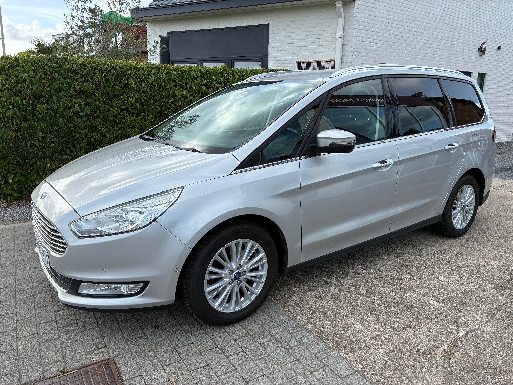 Ford Galaxy 1.5 EcoBoost Titanium 7PL, Autos, Argent ou Gris, Achat, Alarme, Euro 6