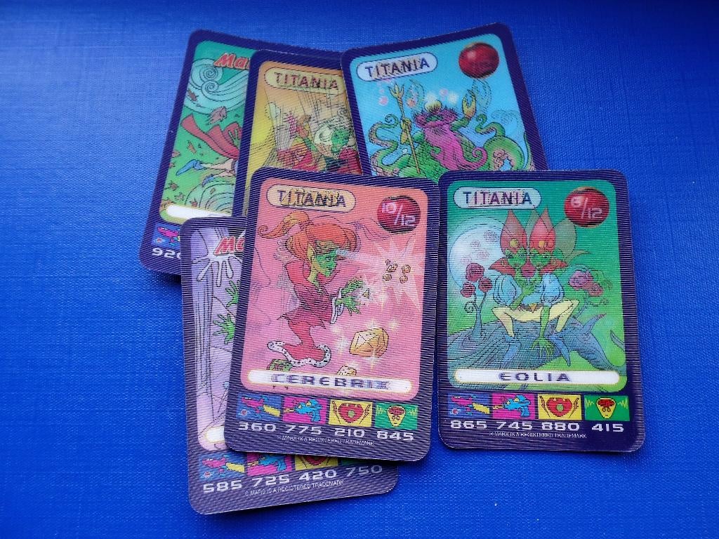 Spacix kaarten / Titania / Mars, Ophalen, Nieuw, Meerdere kaarten