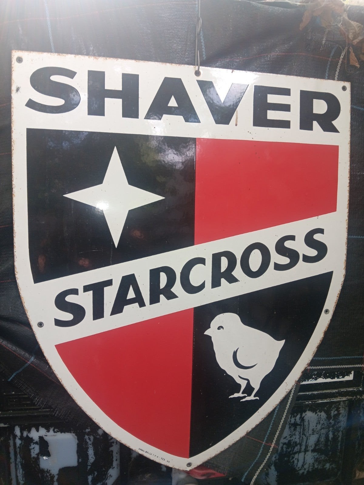 Shaver Starcross emaille, Ophalen