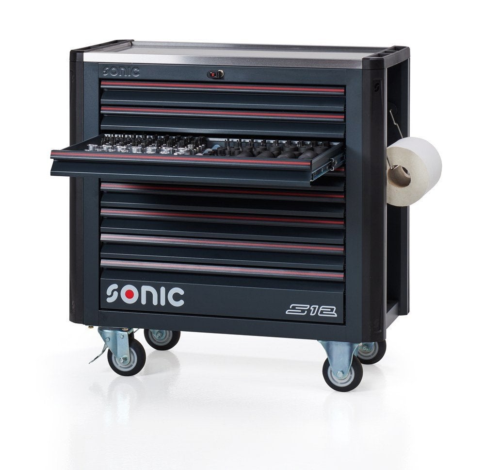 Sonic NEXT S12 gereedschapswagen – 497-delig gevuld, Ophalen, Nieuw