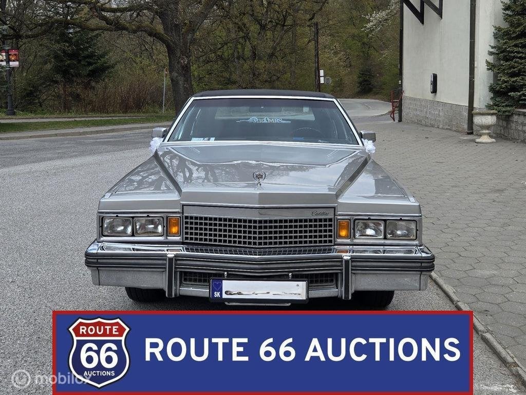 Cadillac Fleetwood Limousine | 1979 | Route 66 Auctions, Cadillac, Zwart, Bedrijf, Handgeschakeld