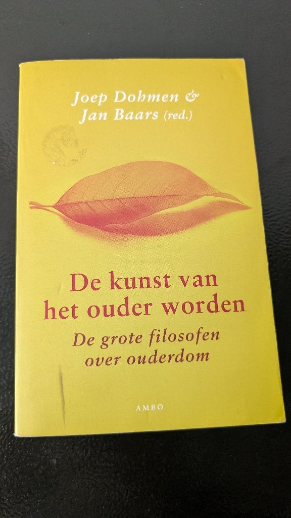 De kunst van het ouder worden, Gelezen, Joep Dohmen, Jan [red.] Baars, Ophalen of Verzenden, Algemeen