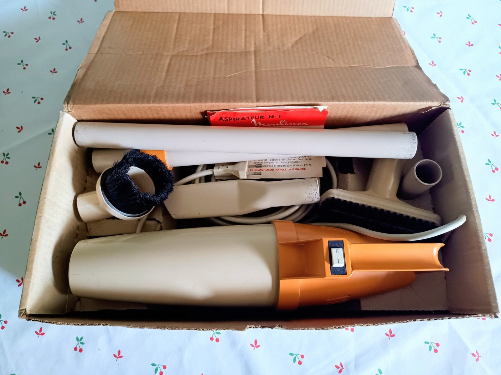Vintage Moulinex Aspirateur N1 Stofzuiger – In Originele Do, Ophalen