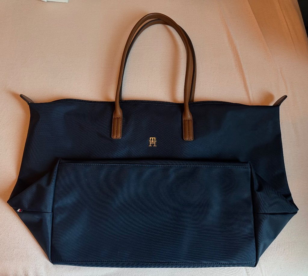 Shopper Tommy hilfiger, Handtassen en Accessoires, Ophalen of Verzenden, Nieuw, Blauw, Shopper