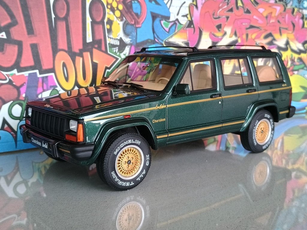 Jeep Cherokee XJ Limited OttoMobile 1/18 --NIEUW--, Ophalen of Verzenden, Nieuw, Auto, OttOMobile