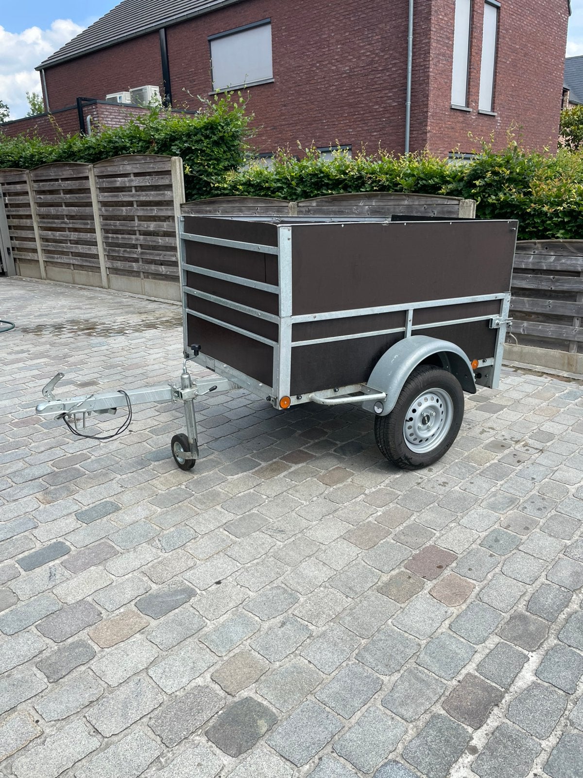 Aanhangwagen BW trailer, Ophalen, Gebruikt