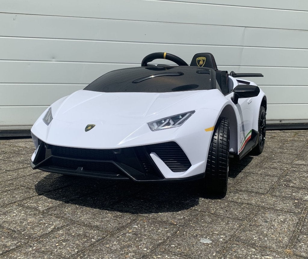 Lamborghini Huracán LP640 Performanté 12v wit afstandsbed., Enlèvement ou Envoi, Neuf
