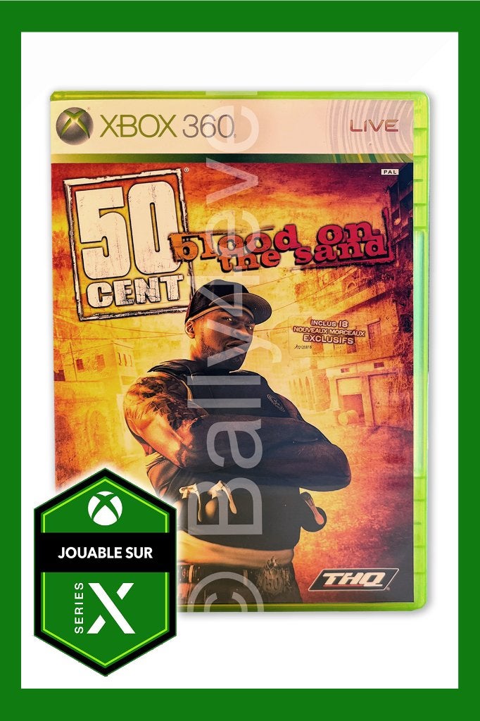 50 Cent Blood on the Sand - Xbox 360 - PAL FR, Enlèvement ou Envoi, 1 joueur, À partir de 18 ans, Aventure et Action