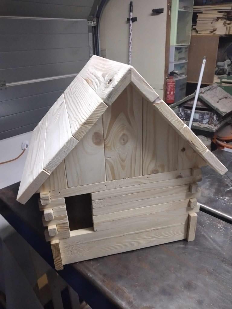 vogelhuisje voederhuisje, Tuin en Terras, Vogelhuisjes en Vogelbaden, Ophalen, Nieuw