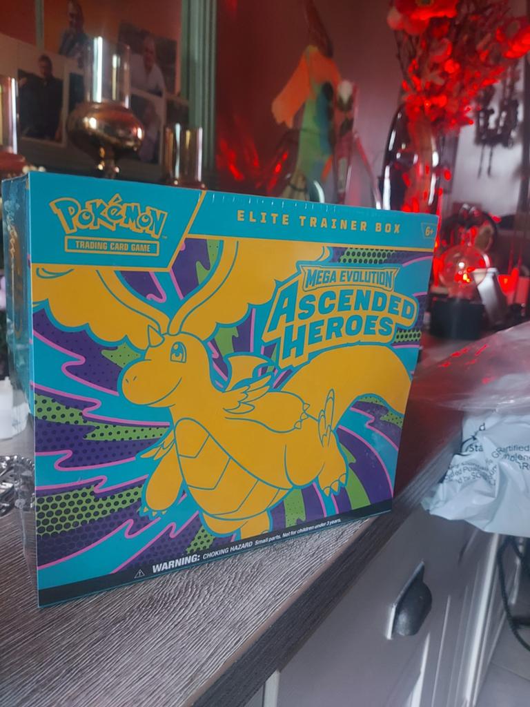 Pokémon Mega Evolution Ascended Heroes Elite Trainer Box, Hobby & Loisirs créatifs, Jeux de cartes à collectionner | Pokémon, Enlèvement