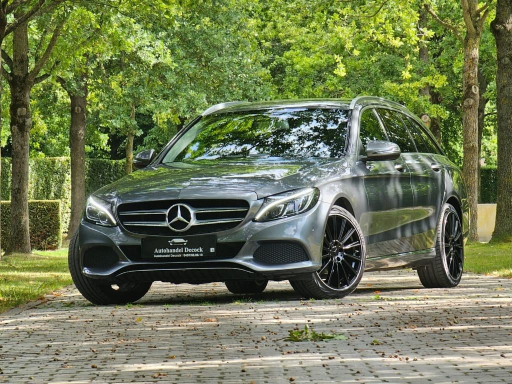 Mercedes Classe C C200 C 200 1.6 diesel | CAMÉRA |ANGLE MORT, Autos, Argent ou Gris, Euro 6, Entreprise, Noir