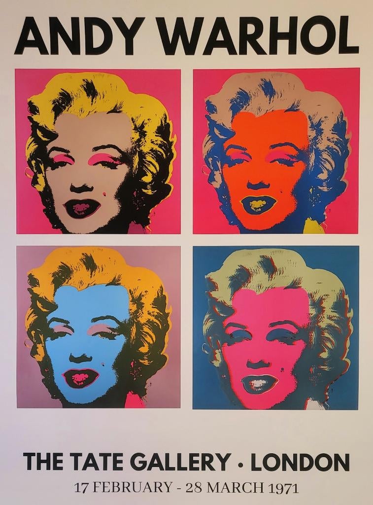 Andy Warhol - Marilyn - Tate Gallery - 1971, Antiek en Kunst, Ophalen of Verzenden