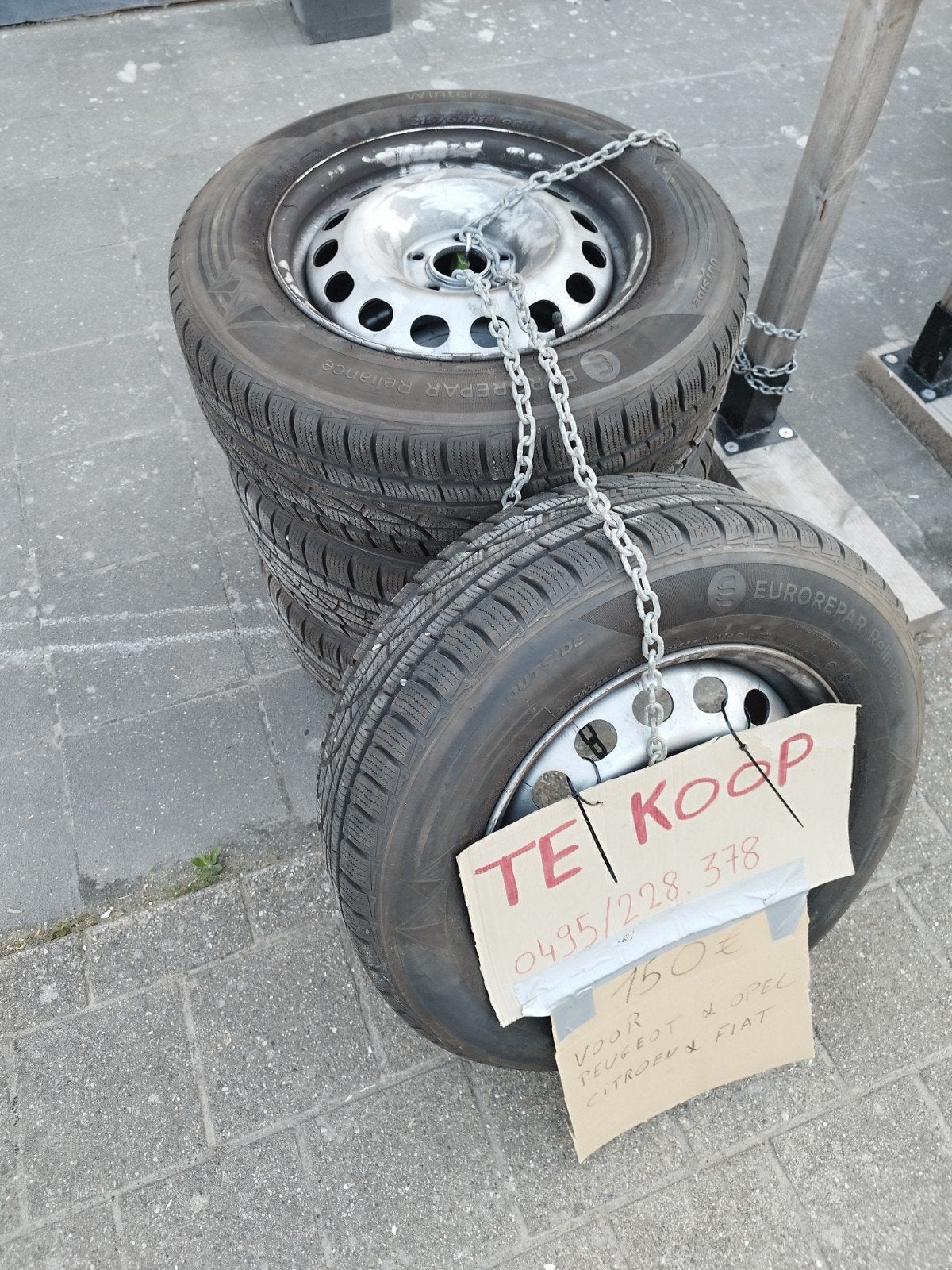 Winterbanden, Auto-onderdelen, Ophalen, Bestelwagen, Winterbanden