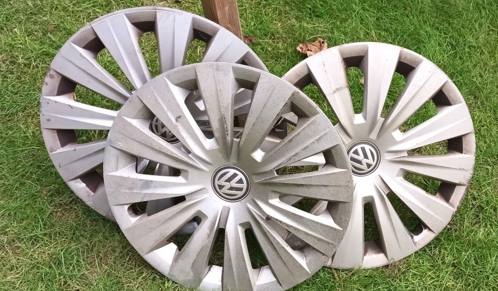 VW wieldoppen, Enlèvement, Utilisé