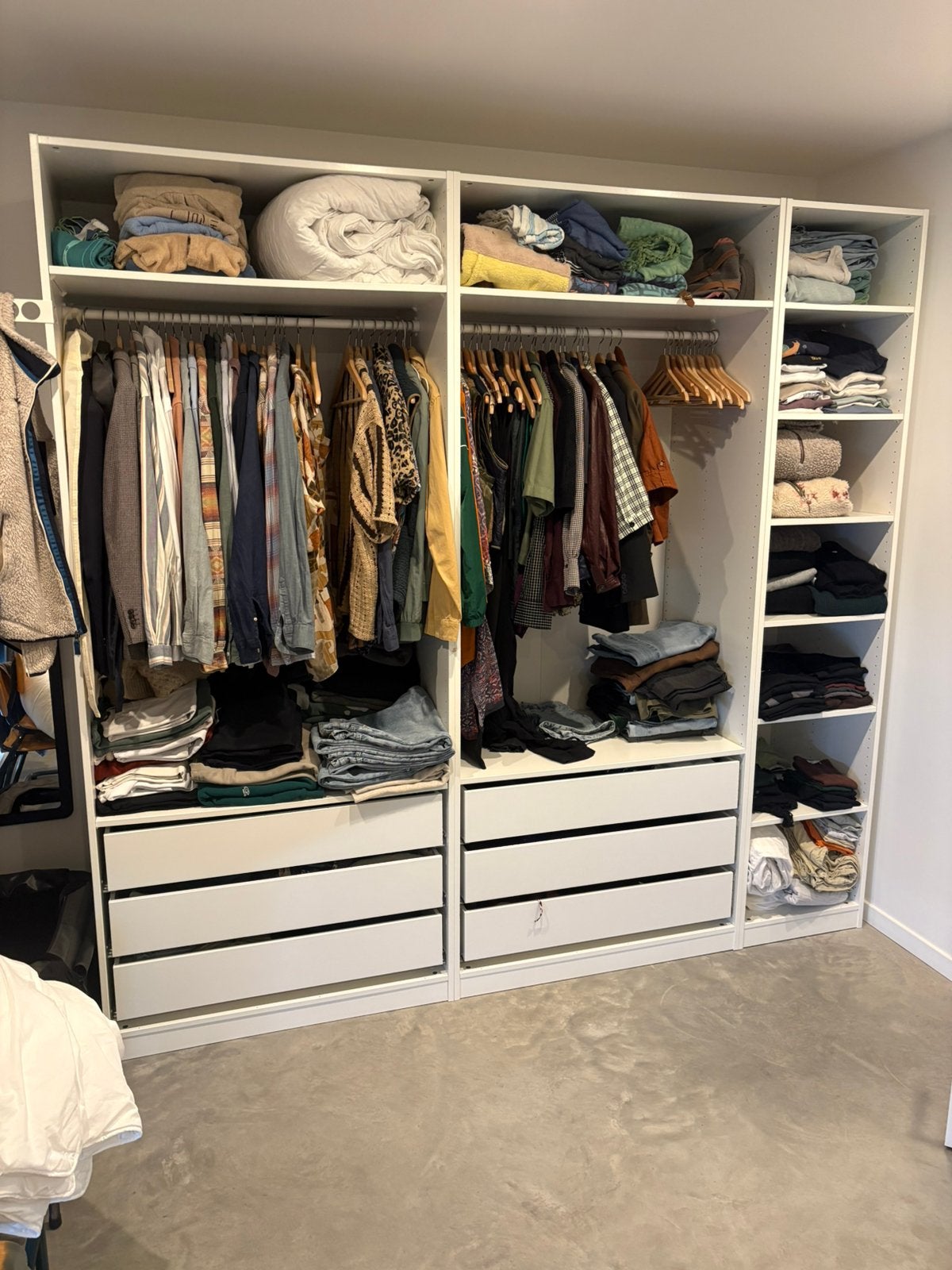 Pax kast 3 delen, Enlèvement, Utilisé, 200 cm ou plus